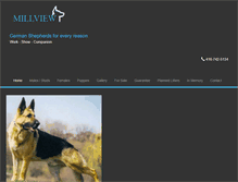 Tablet Screenshot of millviewshepherds.com